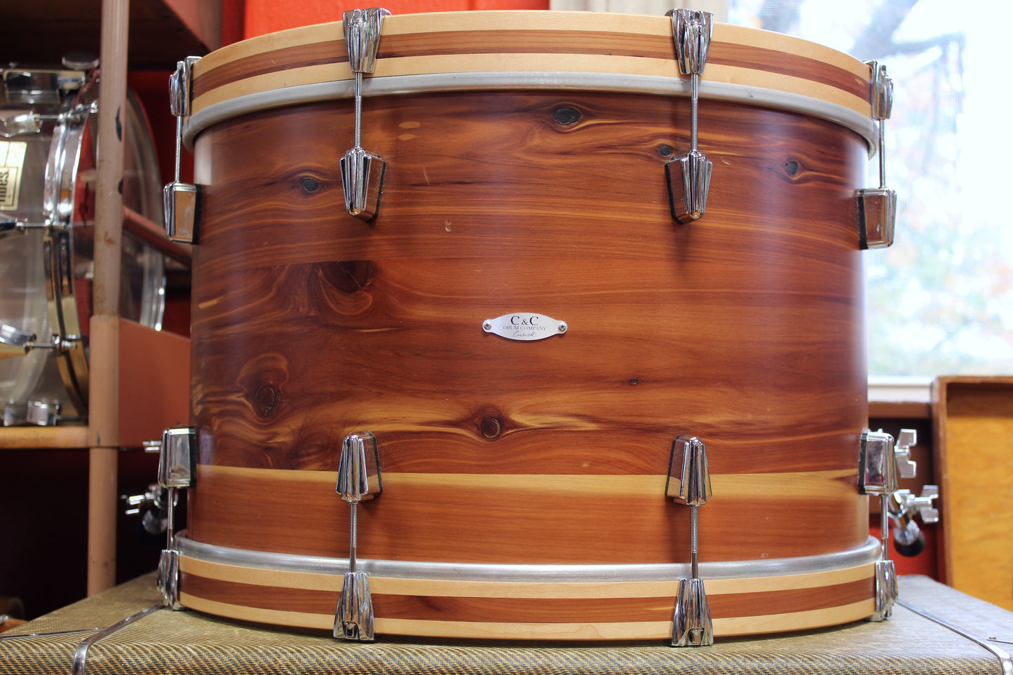 2022 C&C Drum Company Cedar Gladstone 14x22 16x16 9x13