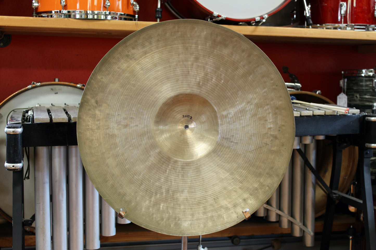 1945-49 K. Zildjian 20" Old Stamp IIa Ride 2013g