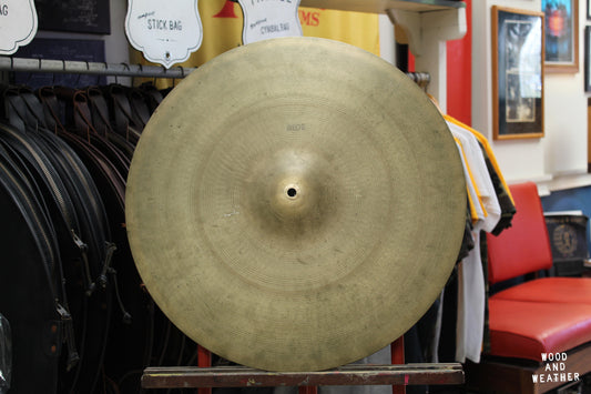 1970s A. Zildjian 20" Ride Cymbal 2470g