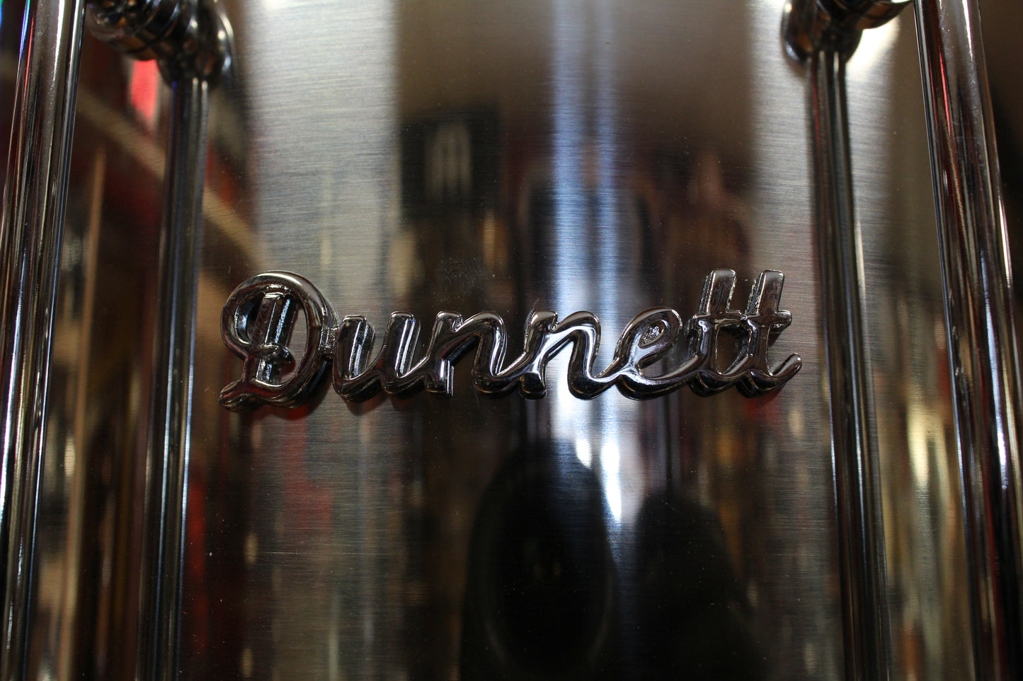 Dunnett Classic Stainless Steel Snare Drum 8"x14" Polished