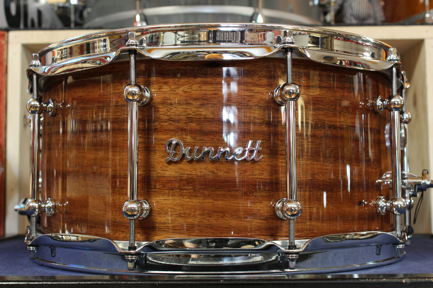 Dunnett Classic StereoPly Snare Drum 7"x14" Acacia