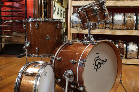 Gretsch Catalina Club Micro Bop in Bronze Sparkle 12x16 12x13 7x10 5x13