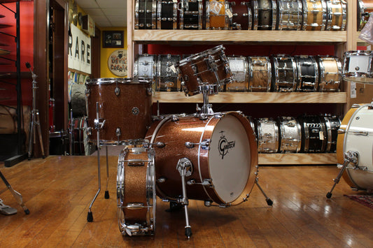 Gretsch Catalina Club Micro Bop in Bronze Sparkle 12x16 12x13 7x10 5x13