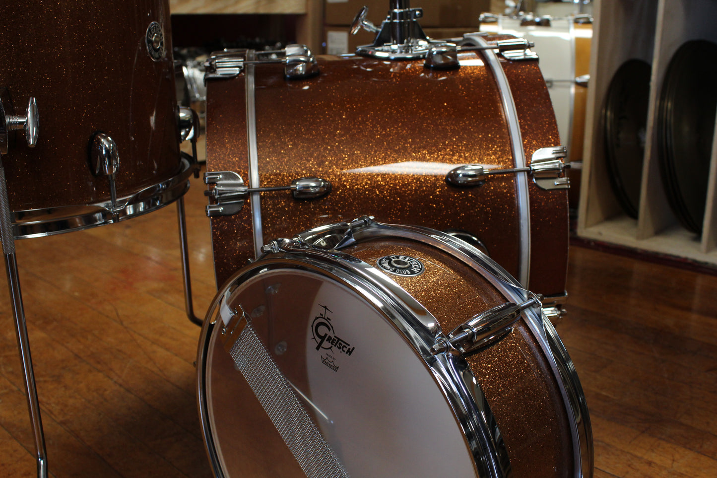 Gretsch Catalina Club Micro Bop in Bronze Sparkle 12x16 12x13 7x10 5x13