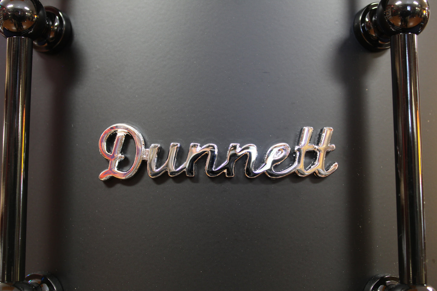 Dunnett Classic Titanium Tourbillon Snare Drum 7"x14" Matte Black