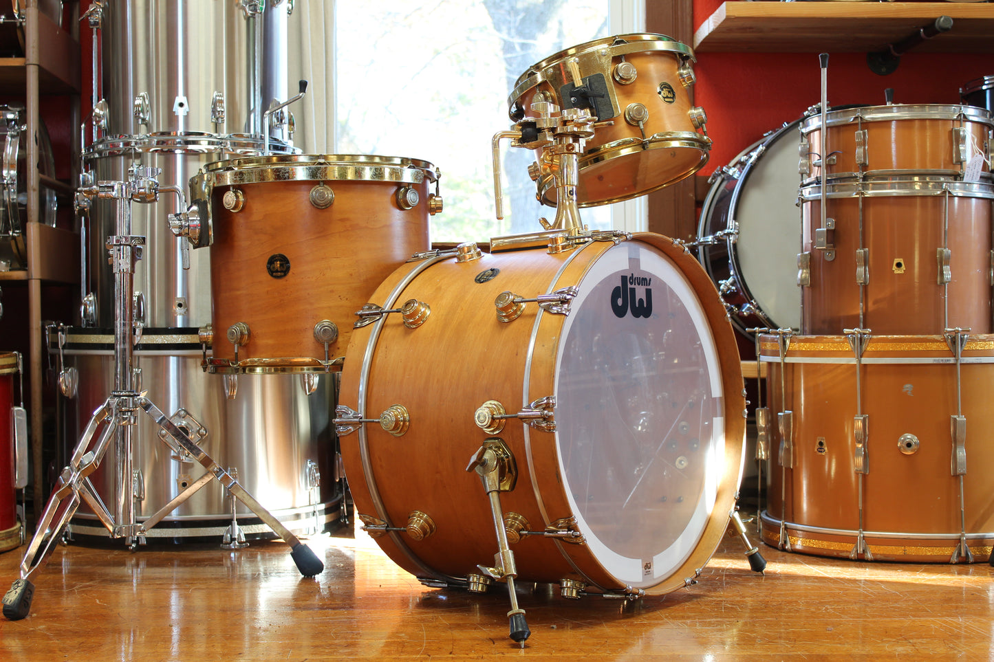 1990s DW Pre Collectors Series in Natural Maple 14x22 14x16 8x12