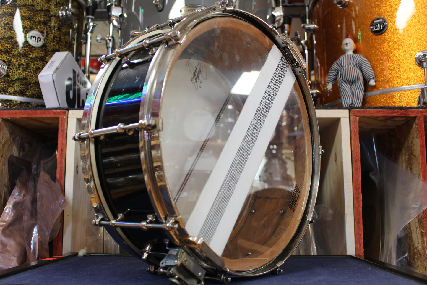 1933 Slingerland 5"x14" DUALL Snare Drum in Black Lacquer