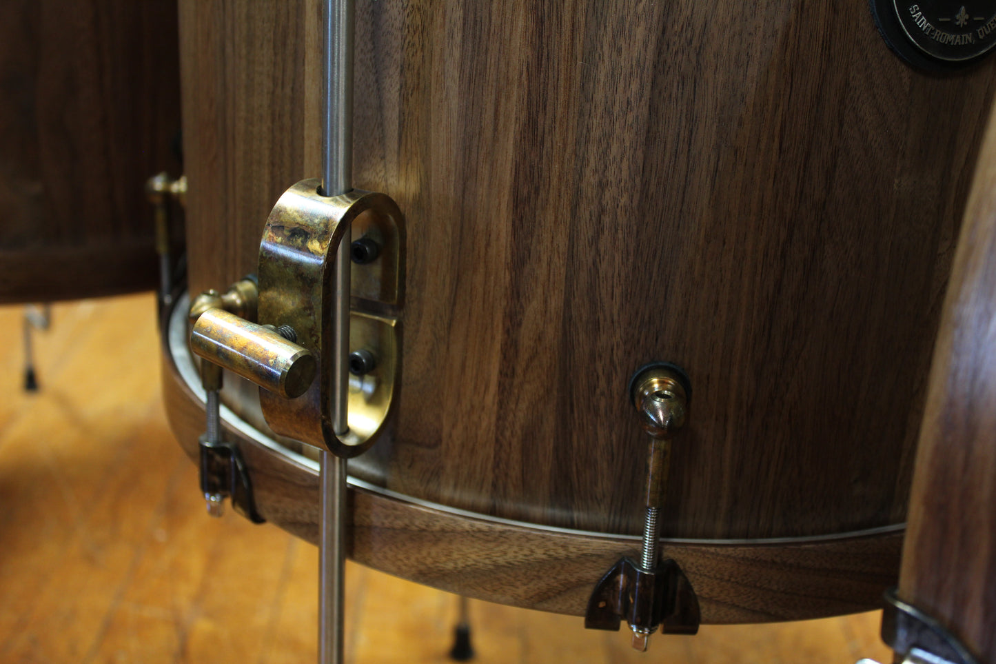 Ebenor Percussion Black Walnut Drum Kit 14x26 16x18 16x16 10x14