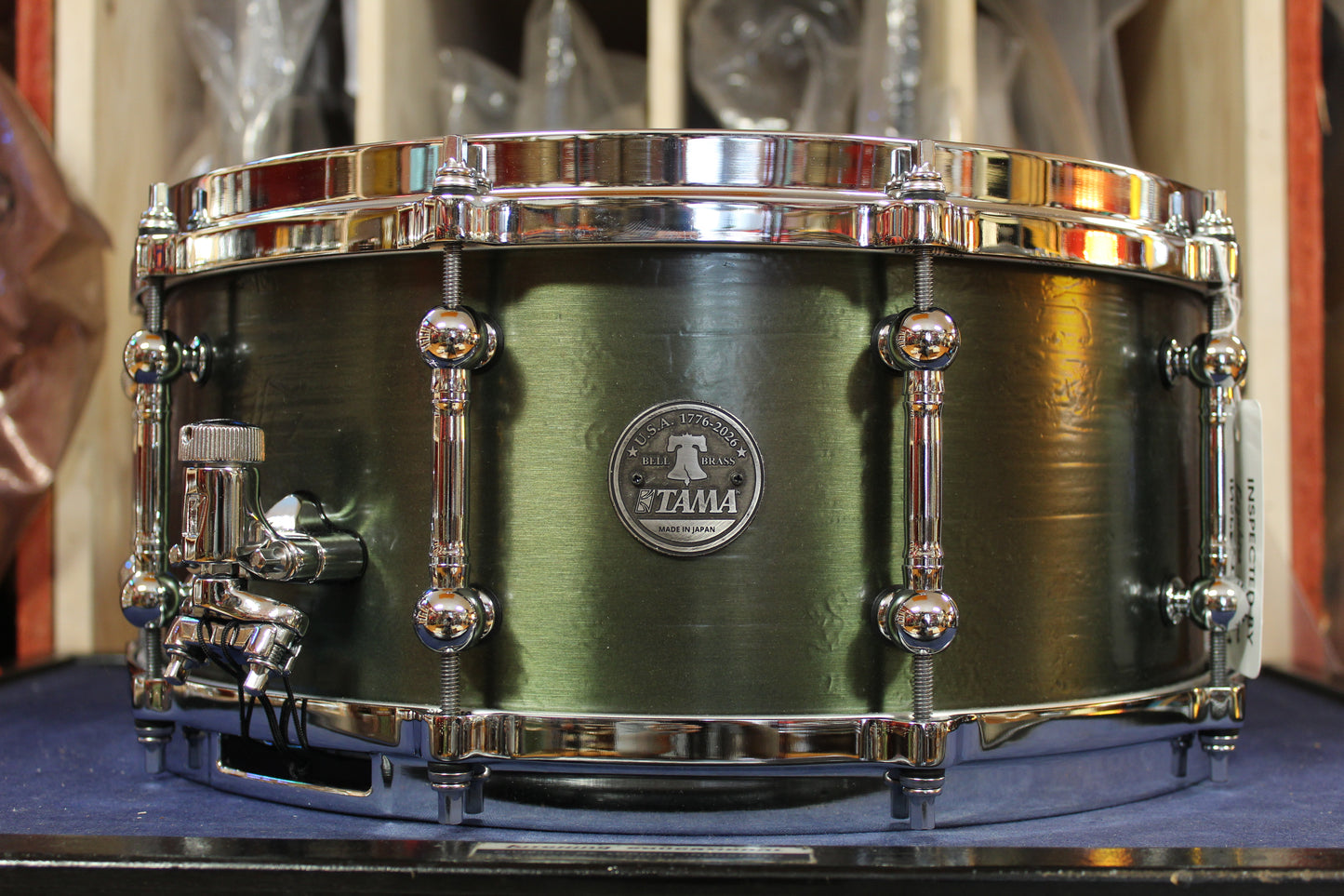 Tama Liberty Bell Brass Snare Drum 6"x14" - Open Box