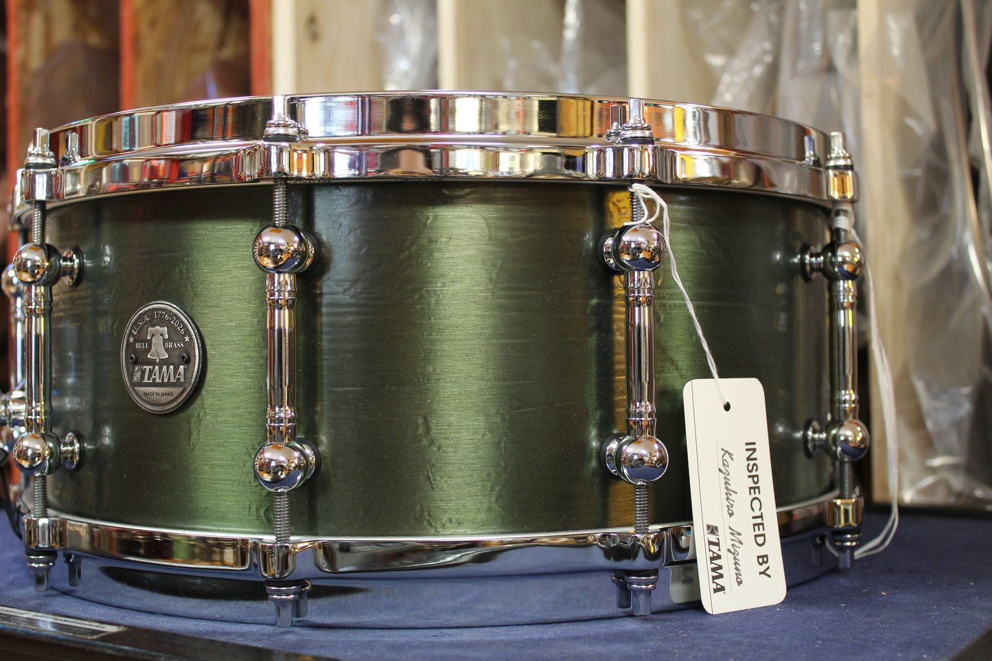 Tama Liberty Bell Brass Snare Drum 6"x14" - Open Box