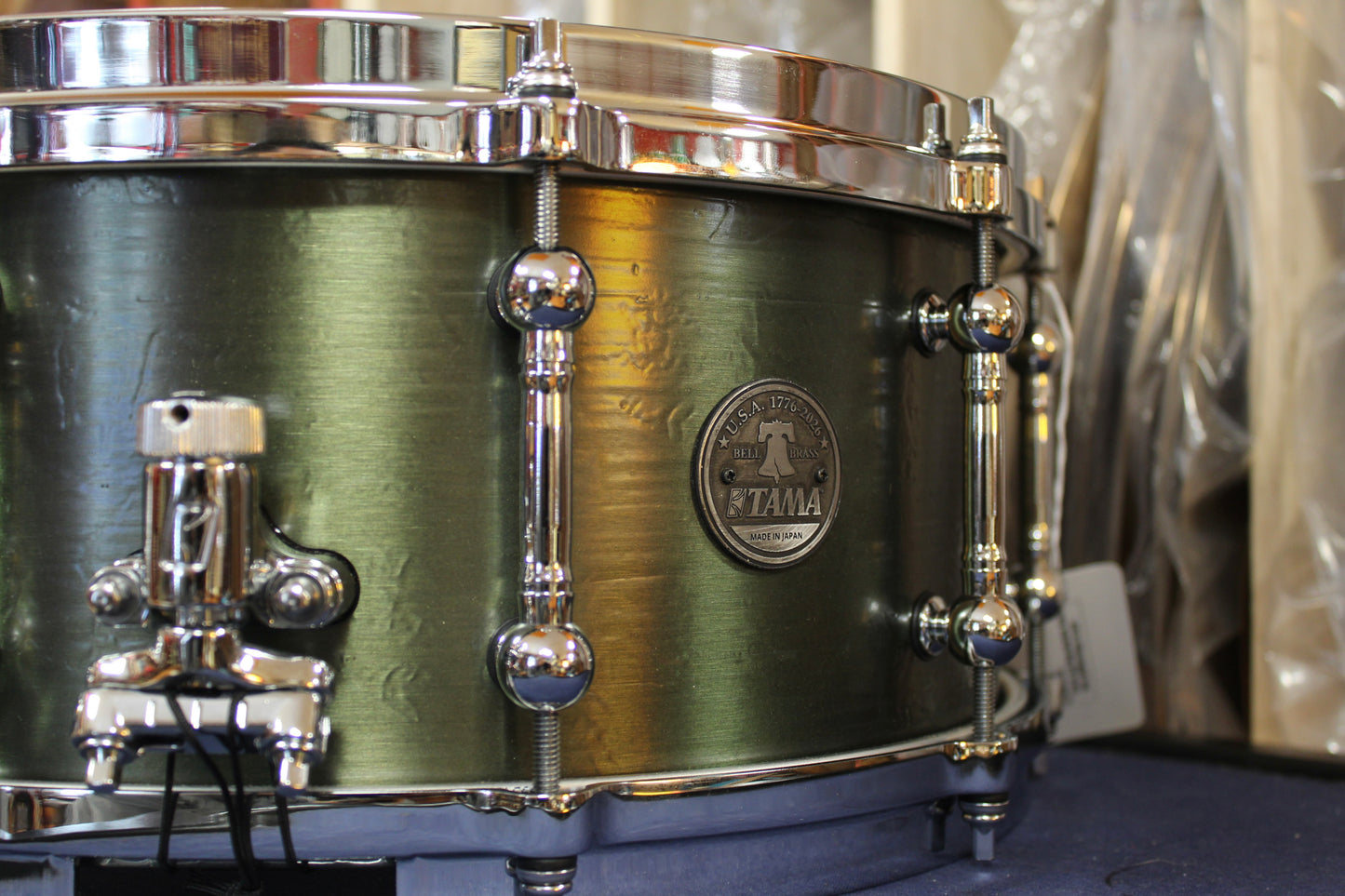 Tama Liberty Bell Brass Snare Drum 6"x14" - Open Box