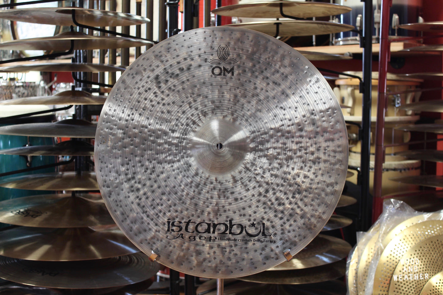 Istanbul Agop 22" Cindy Blackman OM Signature Series Ride Cymbal 2510g