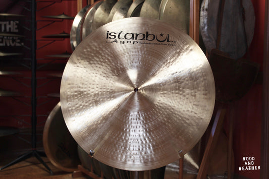 Istanbul Agop 20" Sterling Crash Ride Cymbal 2210g