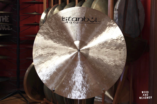 Istanbul Agop 22" Sterling Crash Ride Cymbal 2760g