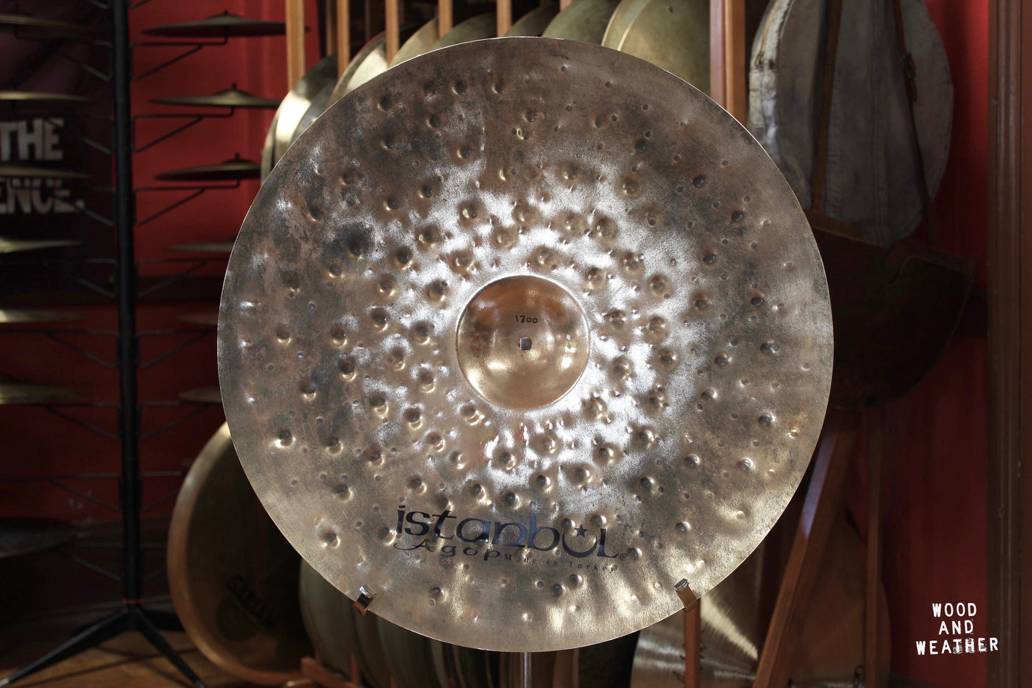 Istanbul Agop 22" Xist Dry Dark Brilliant Crash Cymbal 1800g