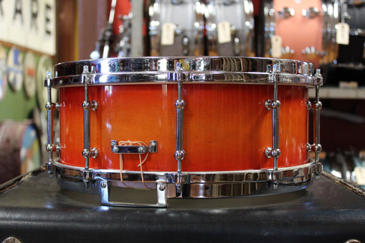 1990s Slingerland 5.5x14 Studio King Model Snare Drum in Sunburst