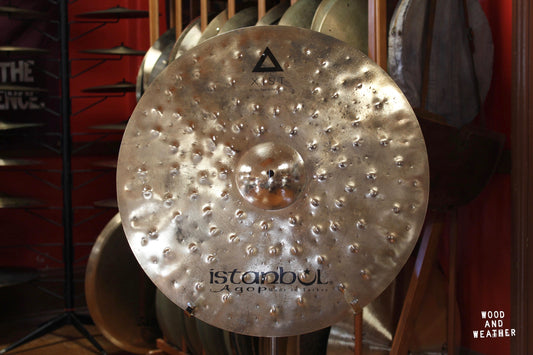 Istanbul Agop 22" Xist Dry Dark Brilliant Crash Cymbal 1770g
