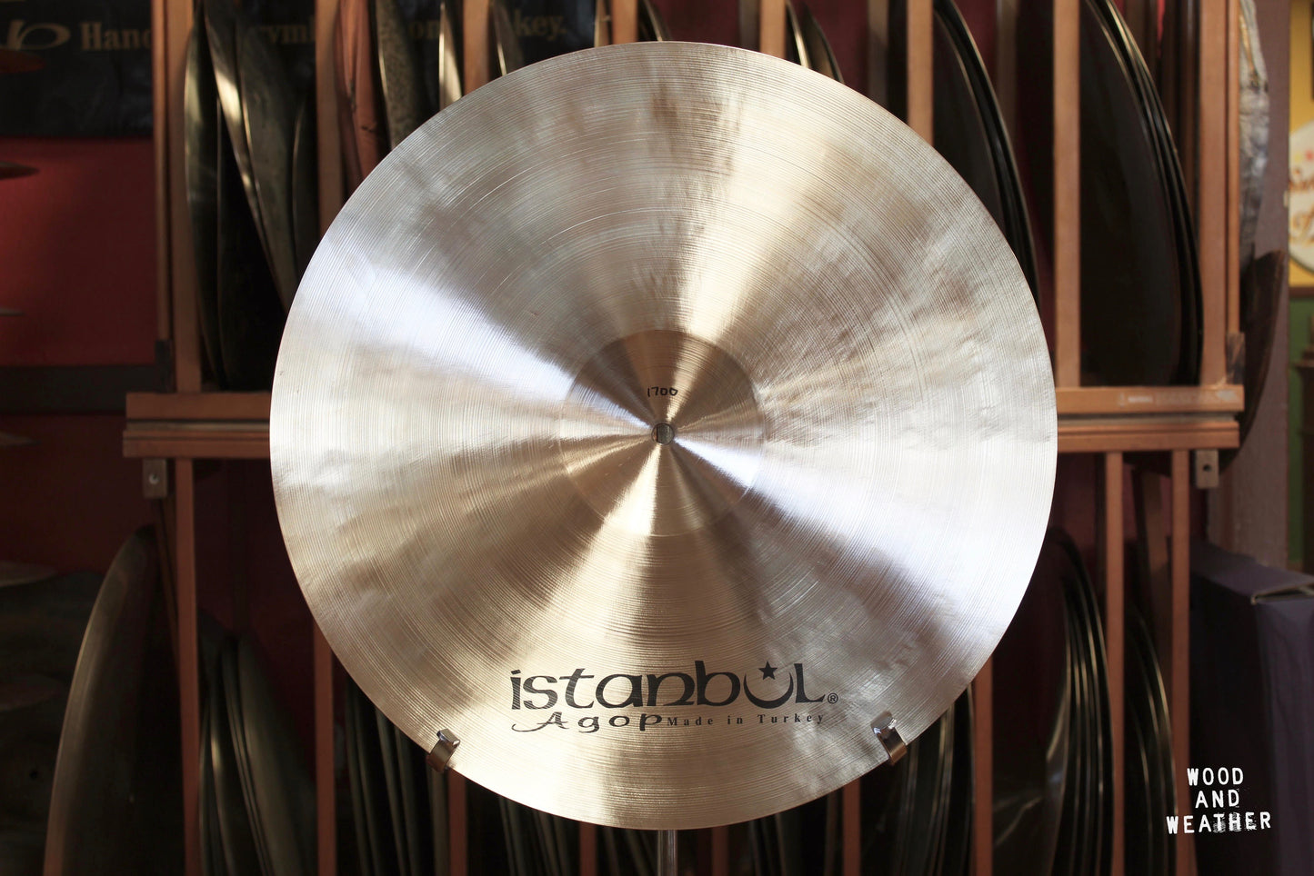 Istanbul Agop 20" Xist Natural Crash Cymbal 1700g