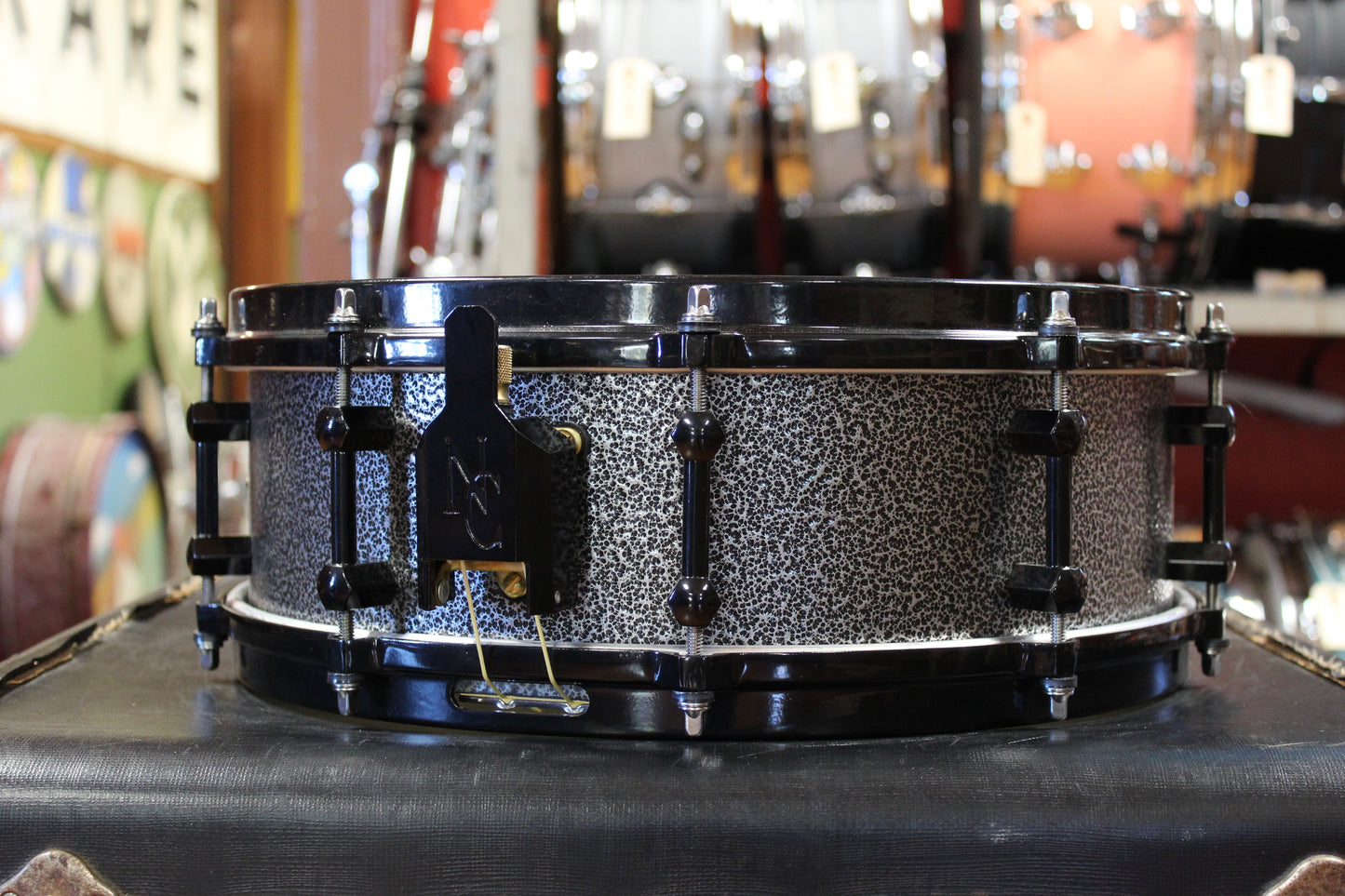 Noble and Cooley 5x14 Alloy Classic Texture Coated Snare Drum