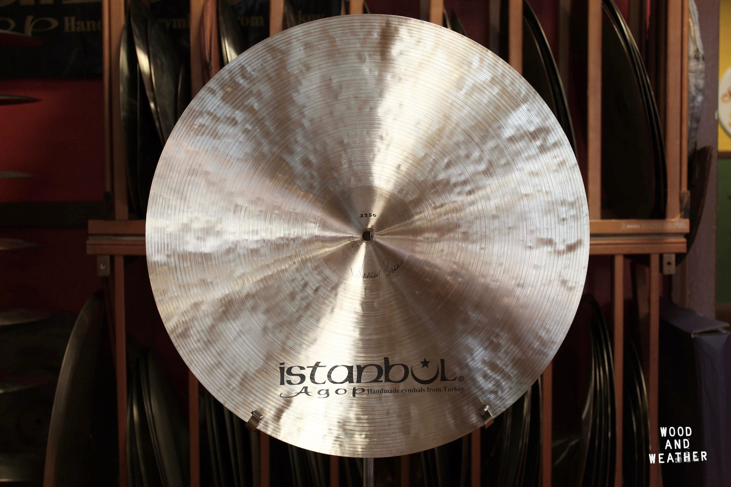 Istanbul Agop 22" Traditional Series Dark Ride Cymbal 2350g