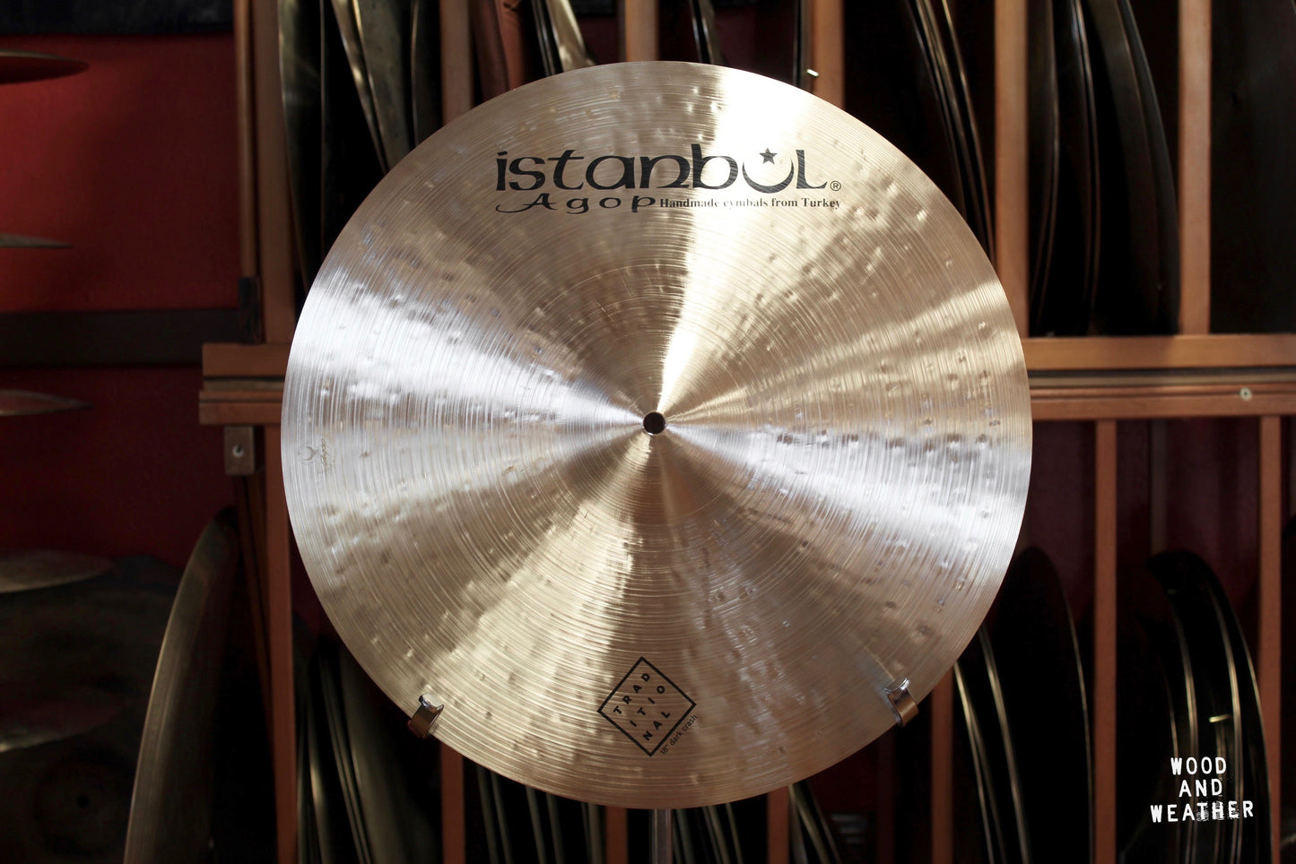 Istanbul Agop 18" Traditional Series Dark Crash Cymbal 1430g