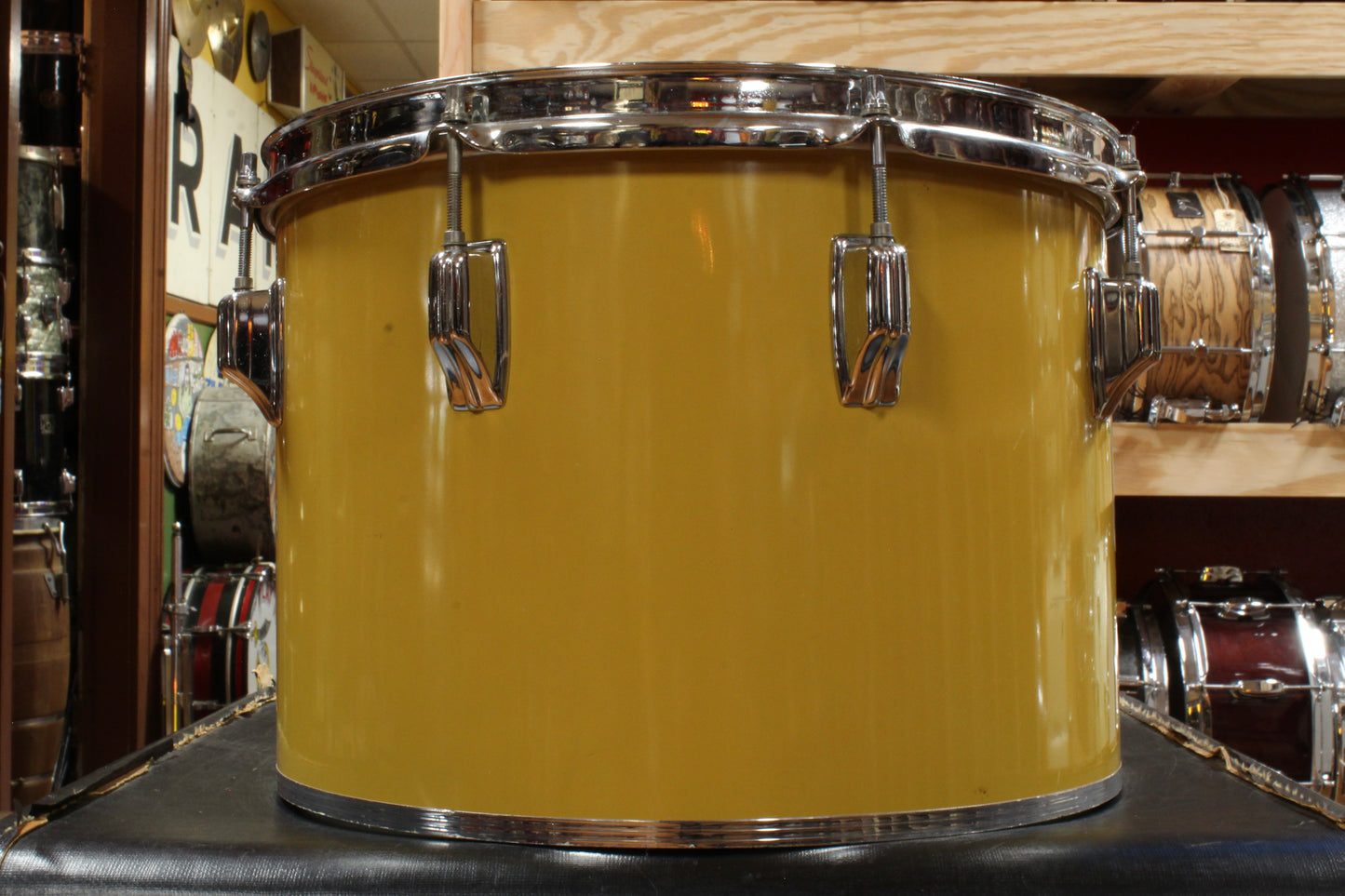 1970s Rogers 10x14 Concert Tom in Spanish Gold
