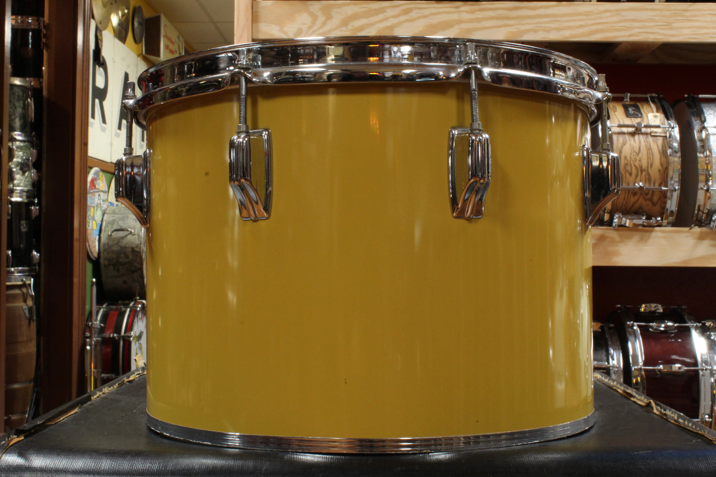1970s Rogers 10x14 Concert Tom in Spanish Gold