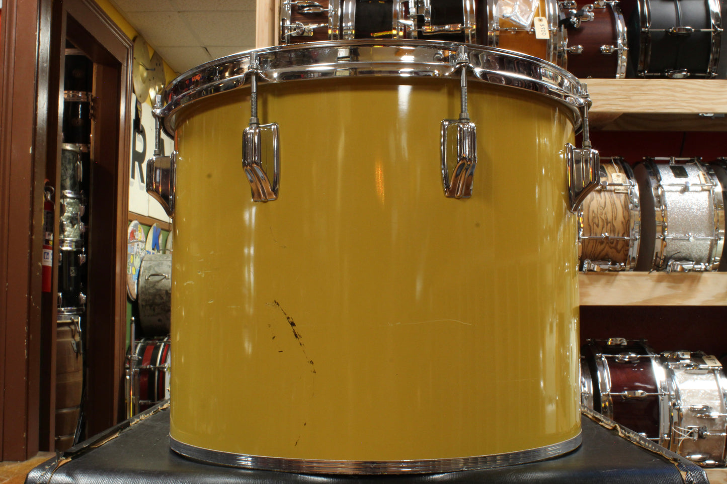 1970s Rogers 12x15 Concert Tom in Spanish Gold