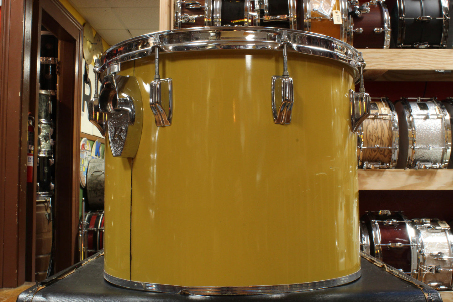 1970s Rogers 12x15 Concert Tom in Spanish Gold