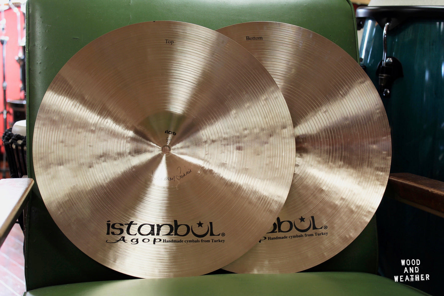 Istanbul Agop 16" Traditional Series Dark Hi-Hat Cymbals 1100/1330g