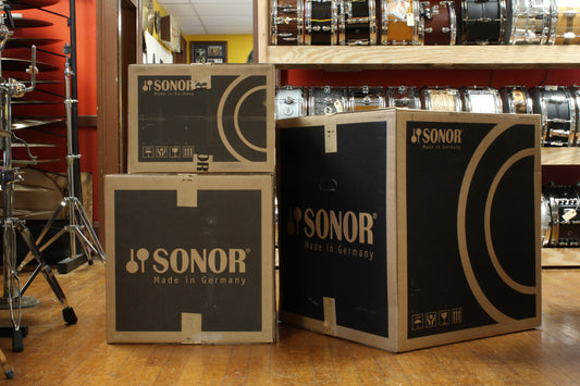 Sonor SQ2 Medium Beech in Elder Tree Semi Gloss 14x18 14x14 8x12