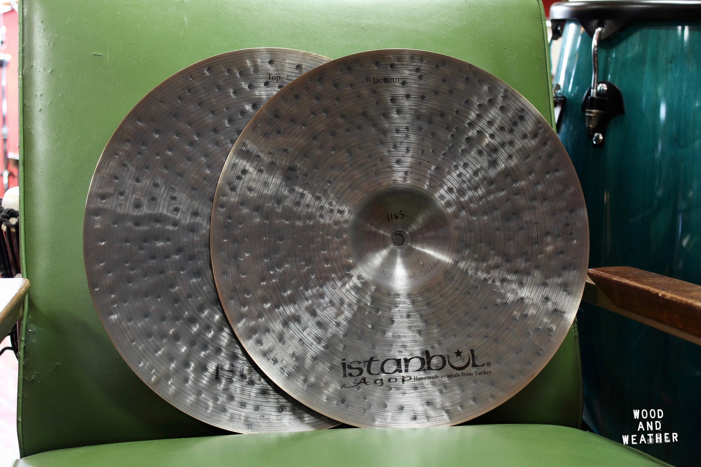 Istanbul Agop 15" Cindy Blackman Signature OM Hi-Hat Cymbals 955/1165g