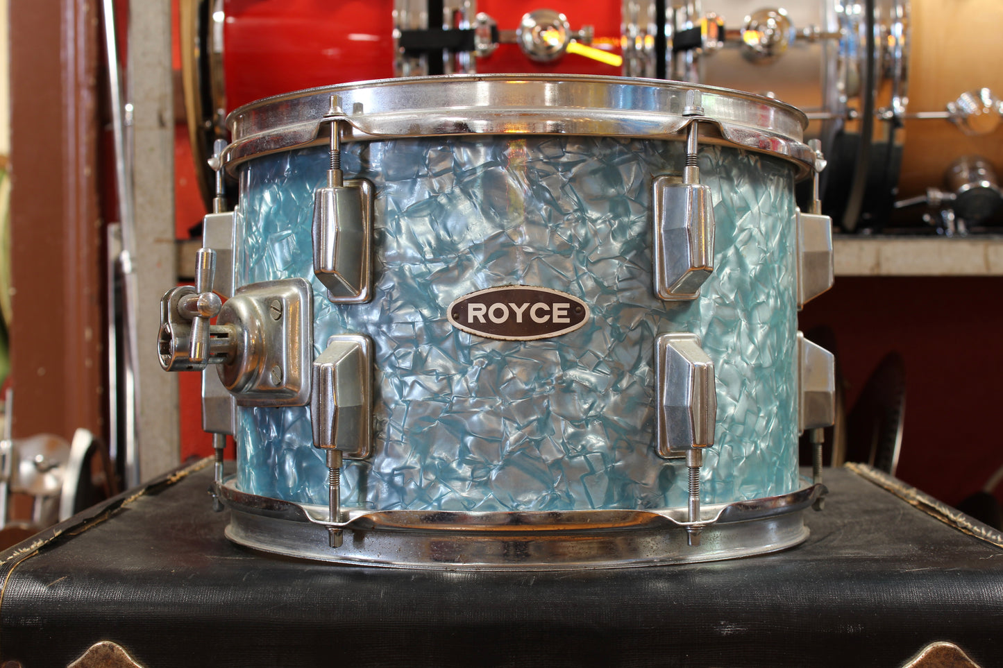 1960s Royce 8x12 MIJ Tom Tom in Blue Pearl