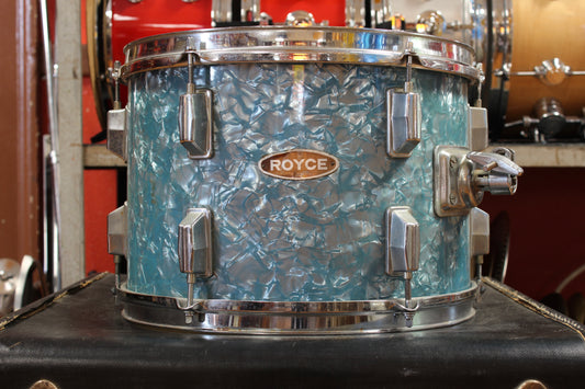 1960s Royce 9x13 MIJ Tom Tom in Blue Pearl