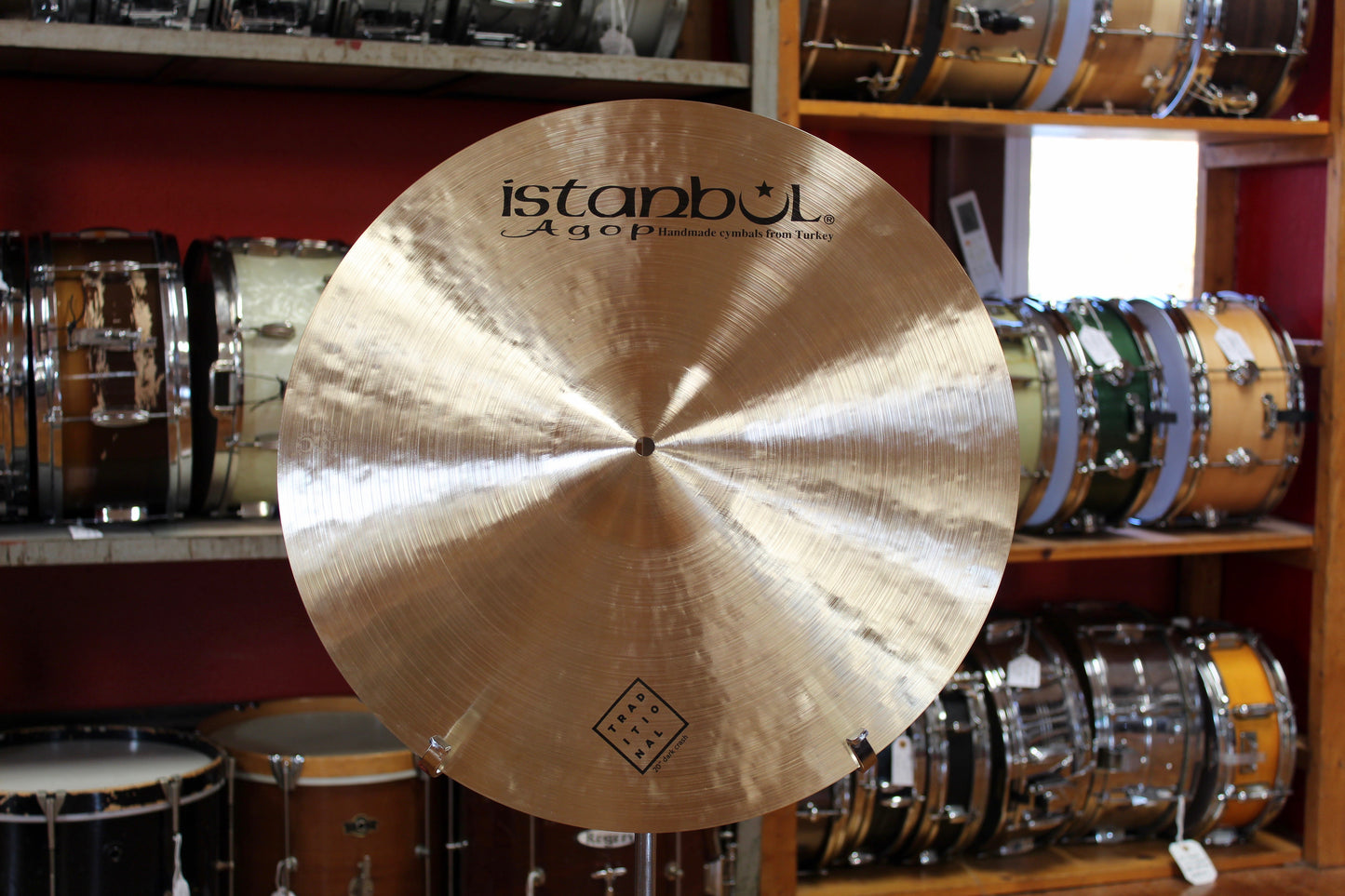 Istanbul Agop 20" Traditional Series Dark Crash Cymbal 1760g