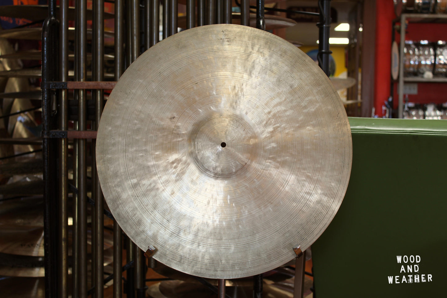 1950s K. Zildjian 20" Old Stamp IIIa Ride Cymbal 1985g