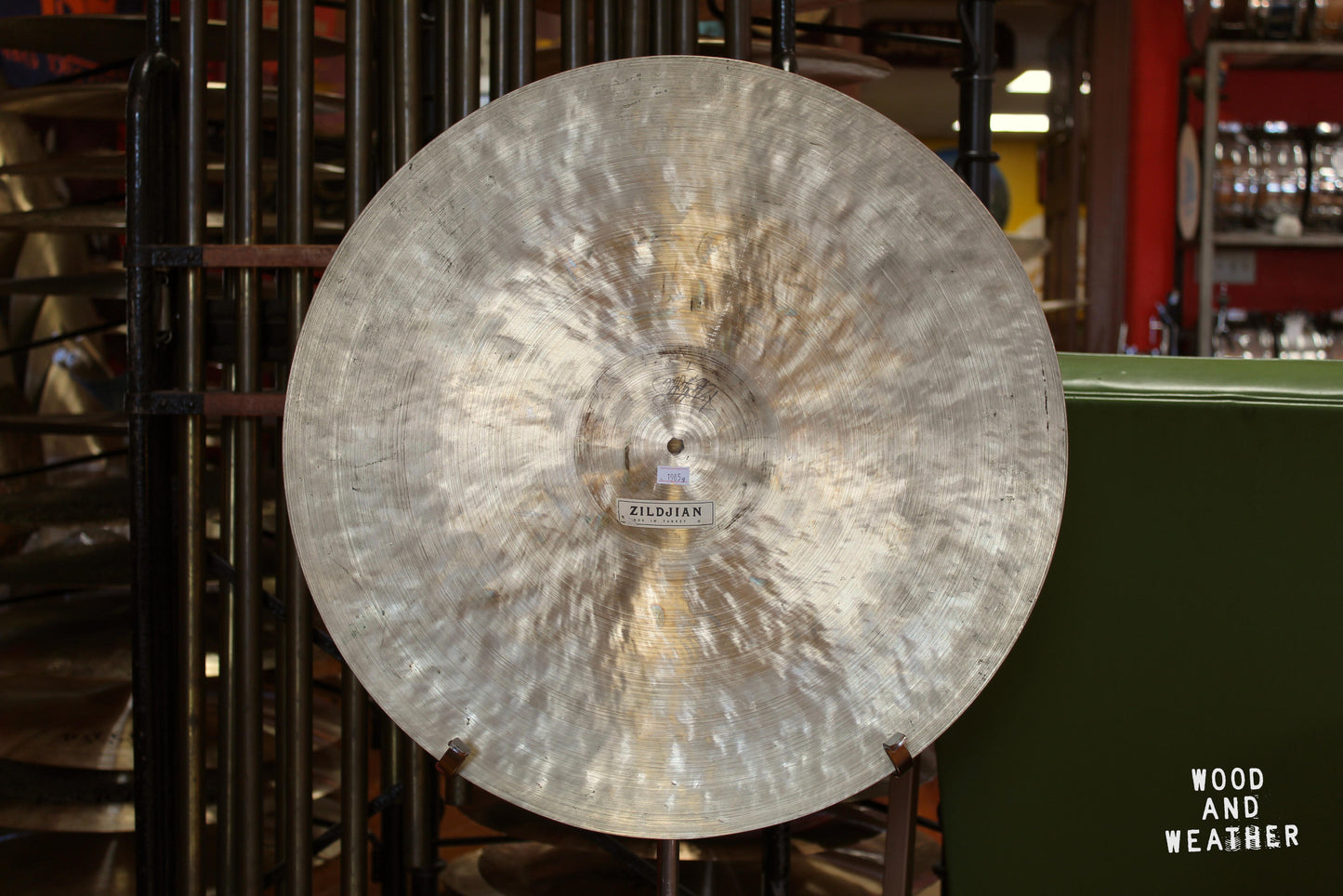 1950s K. Zildjian 20" Old Stamp IIIa Ride Cymbal 1985g