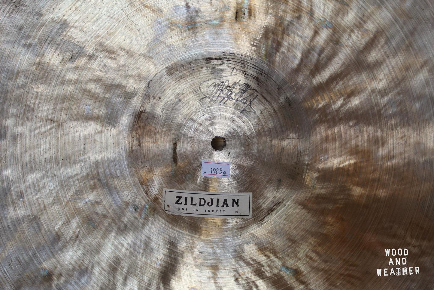 1950s K. Zildjian 20" Old Stamp IIIa Ride Cymbal 1985g