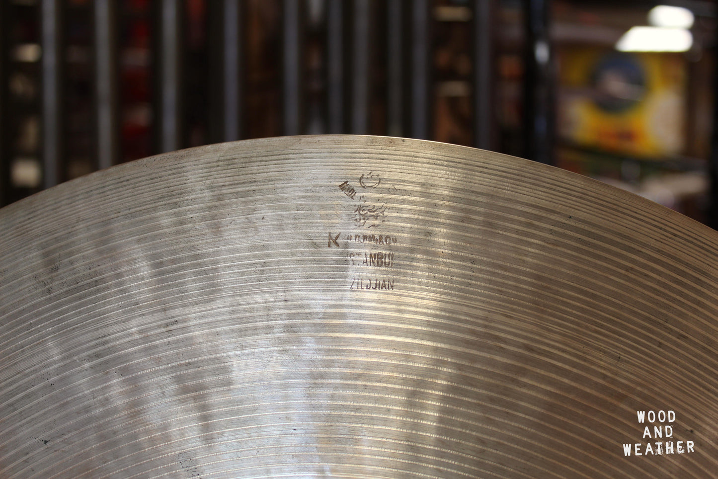 1950s K. Zildjian 20" Old Stamp IIIa Ride Cymbal 1985g