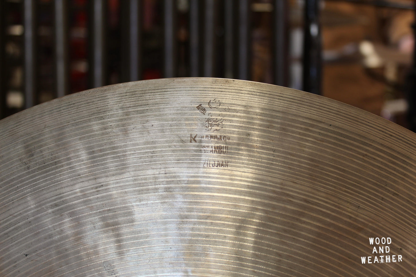 1950s K. Zildjian 20" Old Stamp IIIa Ride Cymbal 1985g