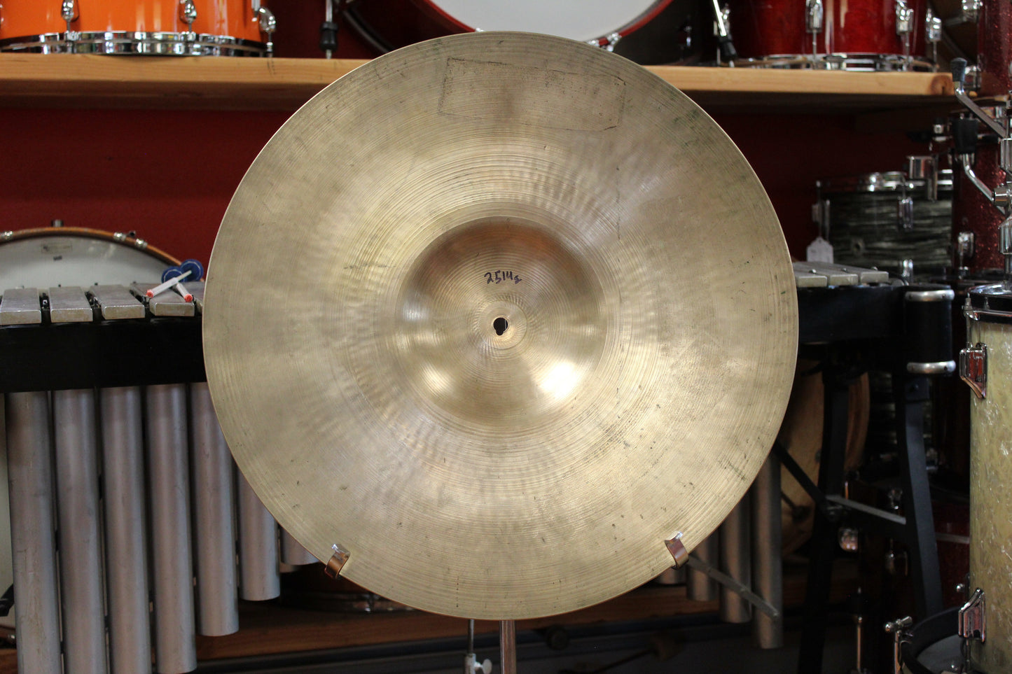 1960s A. Zildjian 20" Flat Top Ride 2514g