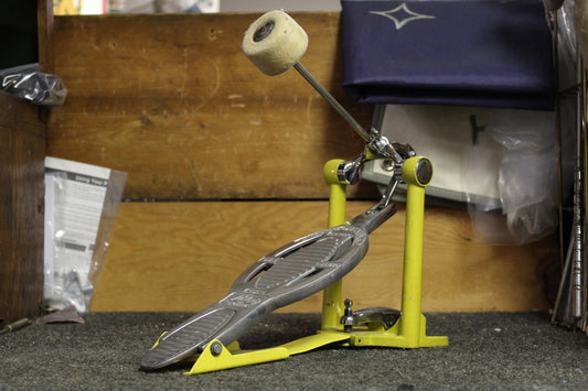 1960's Rebuilt Ludwig Speed King Bass Drum Pedal in Yellow