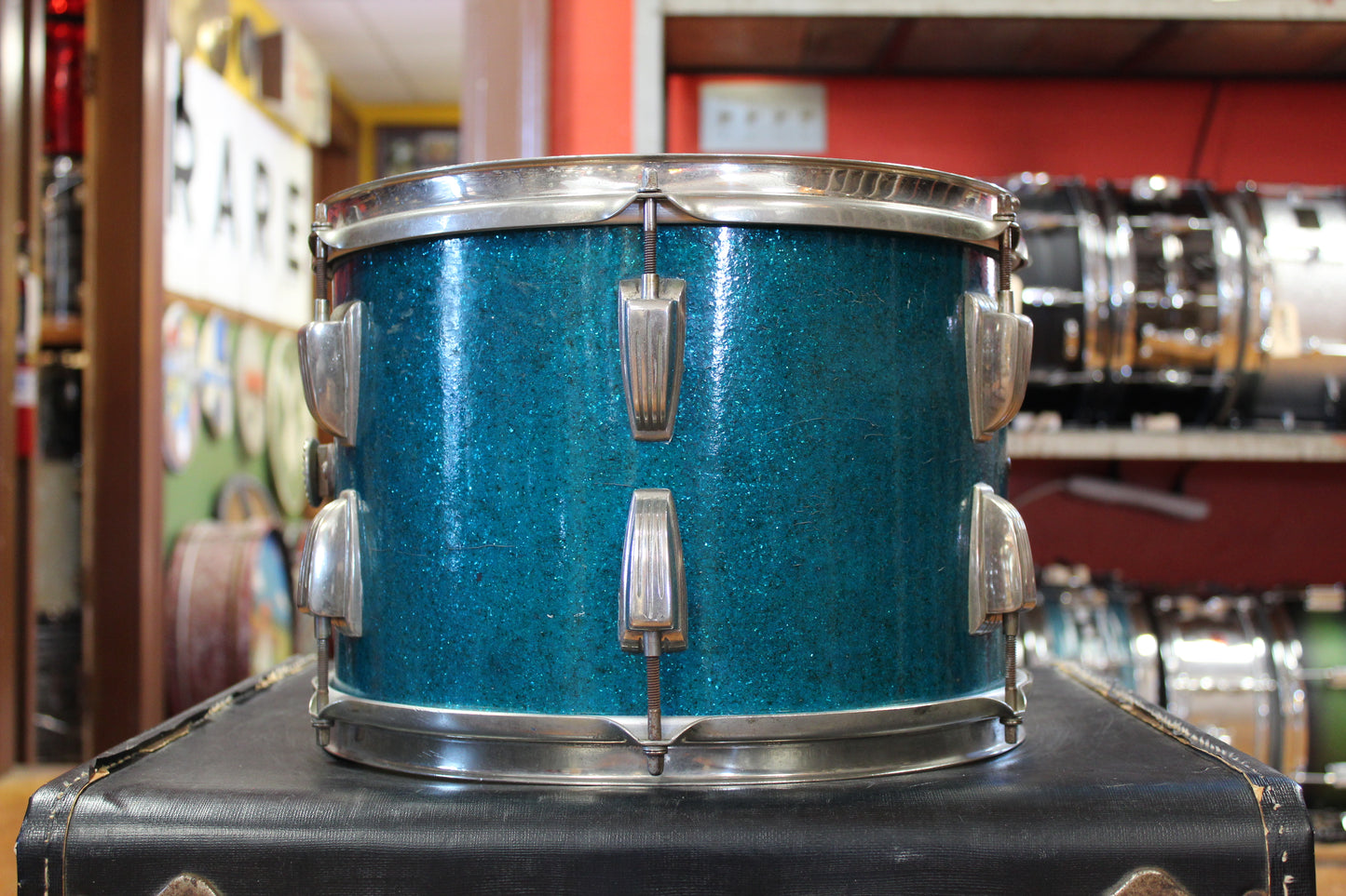 1950s WFL Outfit in Aqua Sparkle 14x20 9x13 16x16