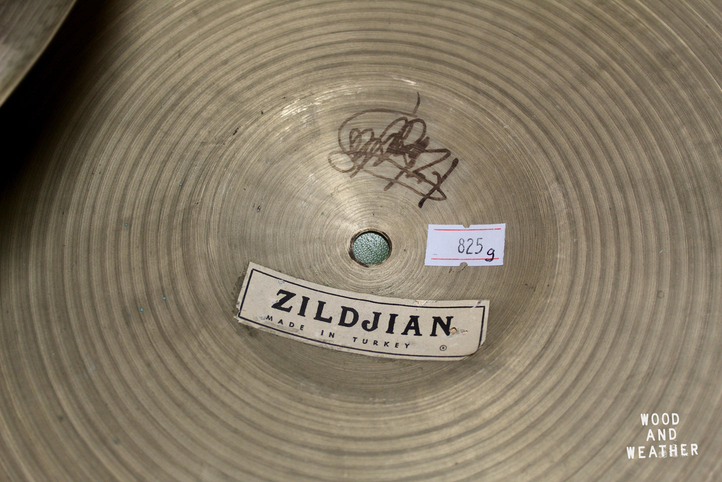 1950s K. Zildjian 14" Old Stamp IIIa Hi-Hat Cymbals 775/825g
