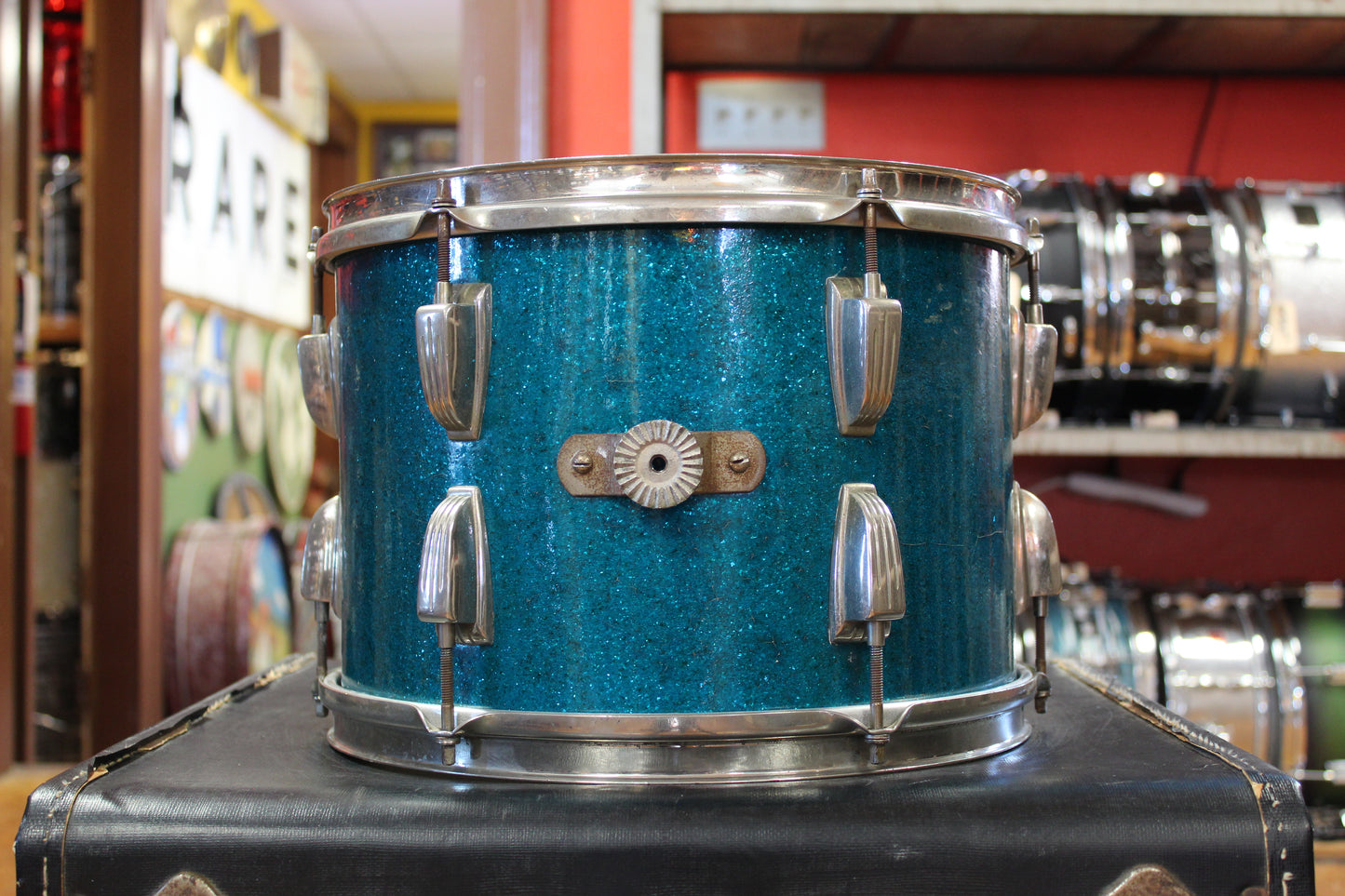 1950s WFL Outfit in Aqua Sparkle 14x20 9x13 16x16