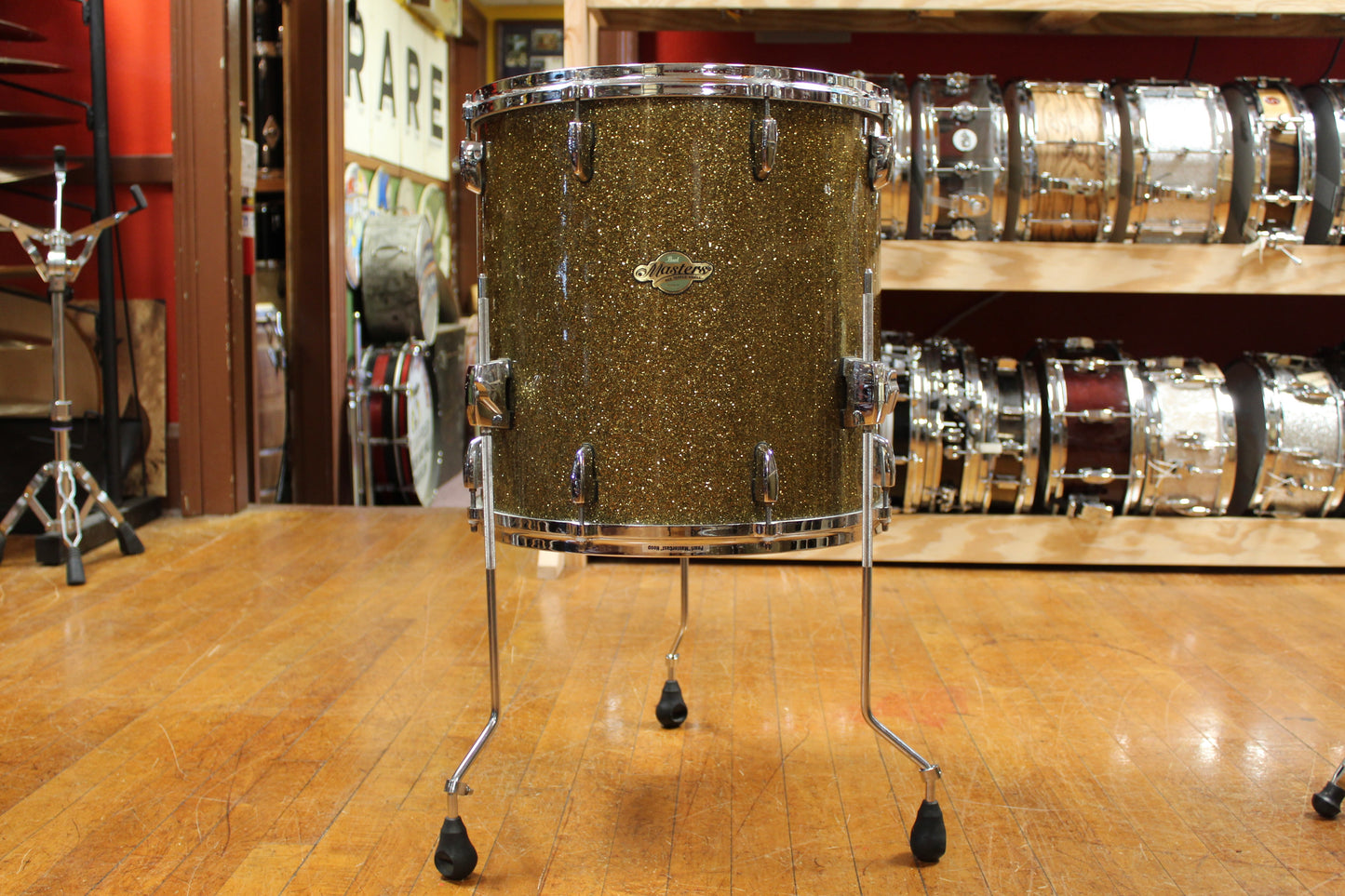 Pearl Masters Maple Outfit in Bronze Sparkle 18x24 9x13 16x16