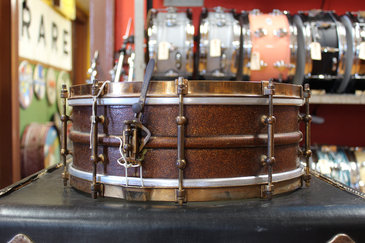 1920s Ludwig 5"x14" Ludwigold Snare Drum