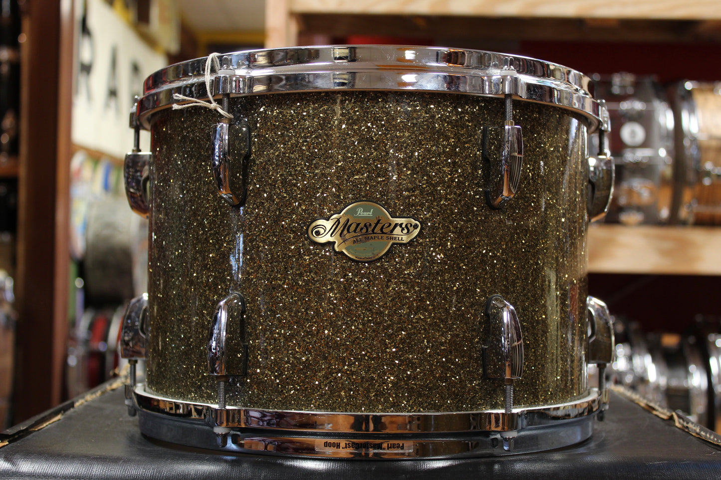 Pearl Masters Maple Outfit in Bronze Sparkle 18x24 9x13 16x16