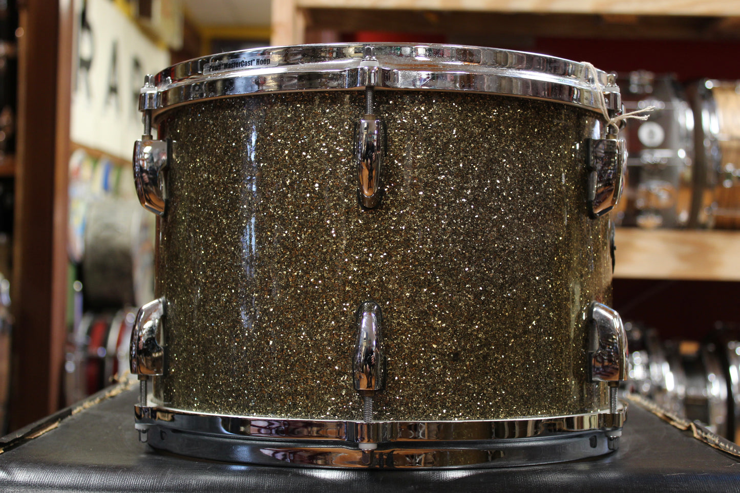 Pearl Masters Maple Outfit in Bronze Sparkle 18x24 9x13 16x16