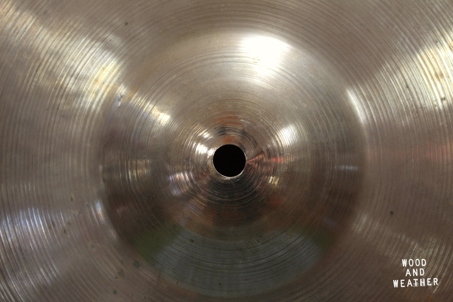 1930-40s A. Zildjian 12" First Stamp Hi-Hat Cymbals 320/340g